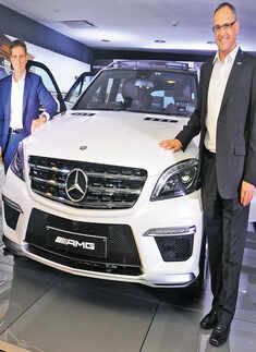 Mercedes-Benz car launch in Delhi