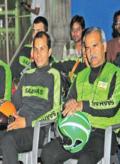 City bikers get together 