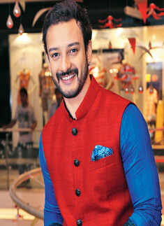 Celebs at a store launch