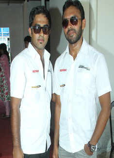 Celebs enjoy go-karting in Kochi