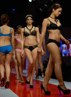 Triumph lingerie fashion show
