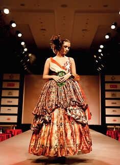 Fashion Show by the students