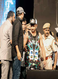 Yo Yo Honey Singh's concert