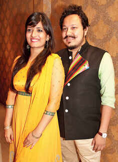 Manish Tripathi-Aditi Sharma's ring ceremony