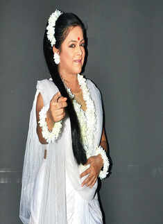 Marathi actors at a play