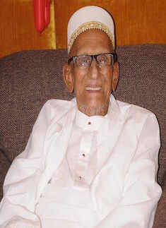 Zainuddin Lakkashah's 100th birthday!