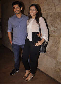 Sonam at screening of Fugly