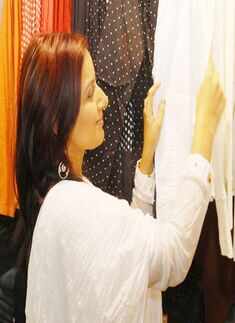 Pooja at store launch