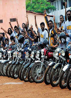 Kerala Bikers organise Breakfast Ride