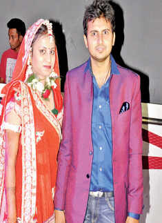 Robin Gupta and Priyanka's mehendi ceremony