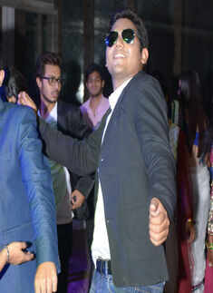 Farewell party at Raisoni College