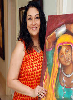 Celebs @ Mantram exhibition