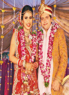 Priyanka and Sahil's wedding party