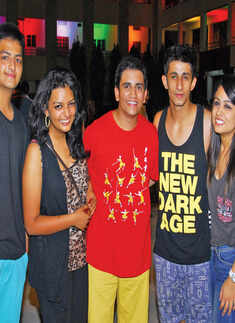 Poolside party @ School alumni meet