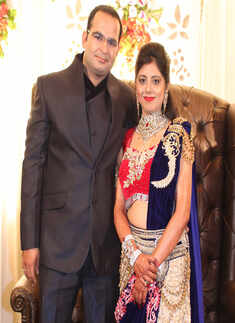 Ankush & Rinku's wedding reception
