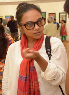 Alag Angle's art exhibition