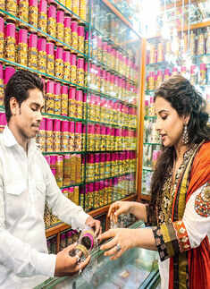 Vidya Balan visits Hyderabad