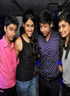 Party peeps at Basement