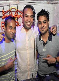 Party peeps at Basement