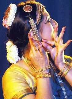 Meenakshi performs