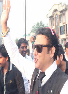 Govinda visits orange city