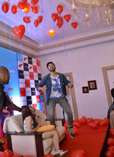 Alia and Varun in Bangalore