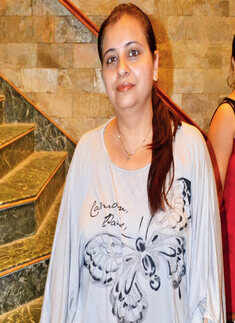 Fashion show held at a social club