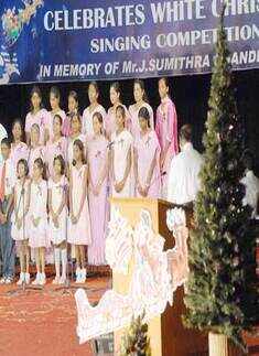 White X-Mas celebrations