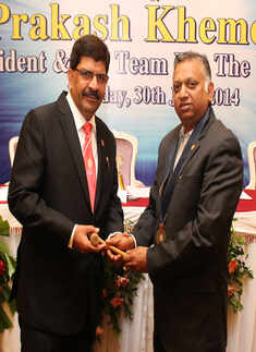 Celebrations at Rotary Club