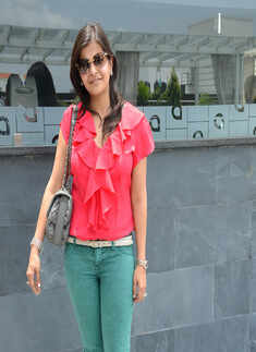 A fashionable outing