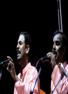 Malladi Brothers performs