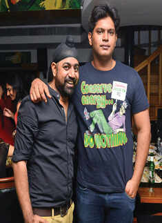 Evening partying at Zara