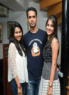 Evening partying at Zara