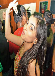 Revellers celebrate FIFA finals in Bhopal