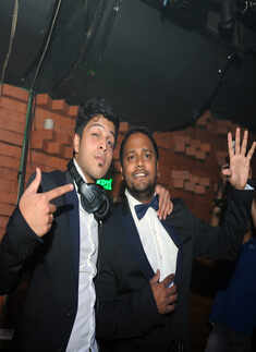 DJ party in the city