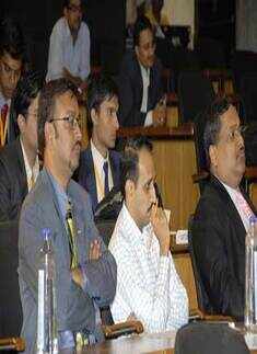IIM student's felicitation