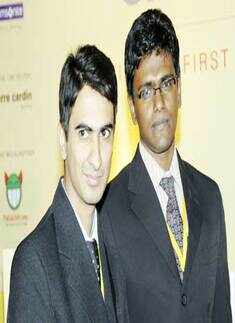 IIM student's felicitation