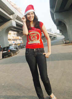 Rashmi celebrates X-Mas