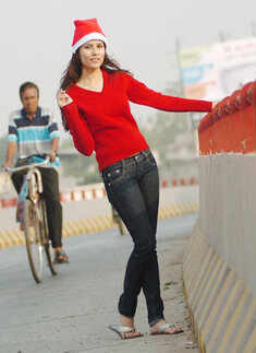 Rashmi celebrates X-Mas