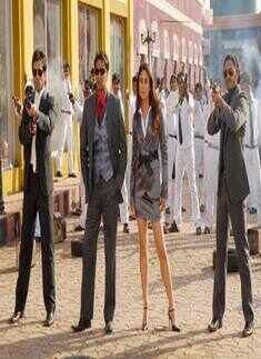 Tusshar Kapoor, Ajay Devgan, Kareena Kapoor, Shreyas Talpade 