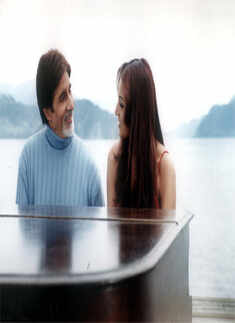 Amitabh Bachchan, Bipasha Basu