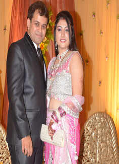 Sumit-Toshi Motwani's wedding reception