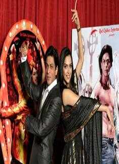 Shah Rukh with Deepika