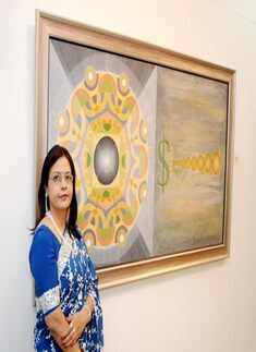 Pratiksha's painting 