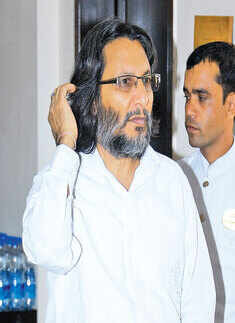 Pandit Rajendra Gangani in pink city