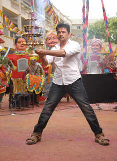 Arjun shoots for Abhimanyu