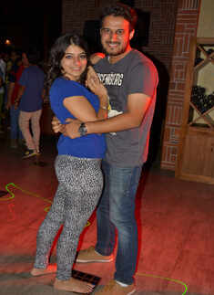 Bollywood moves on the floor