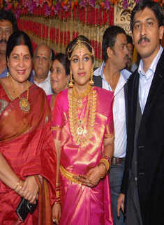 Celebs at Nirupama's engagement party