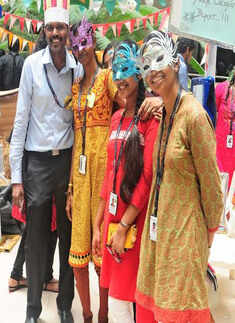 Lakshmi Nair at a food fest