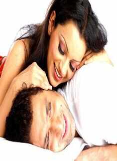 Kangana with Shiney Ahuja